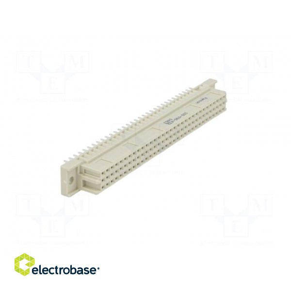 Socket | DIN 41612 | type C | female | PIN: 96 | a+b+c | THT | straight фото 8