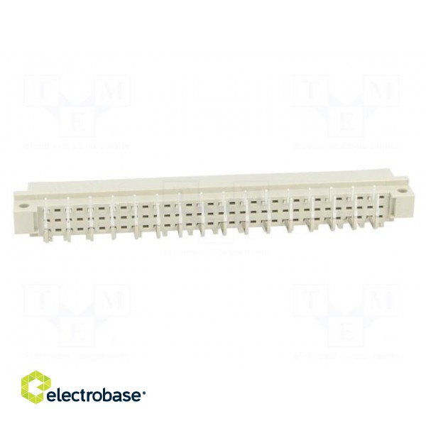 Socket | DIN 41612 | type C | male | PIN: 32 | THT | angled 90° | 2A image 5