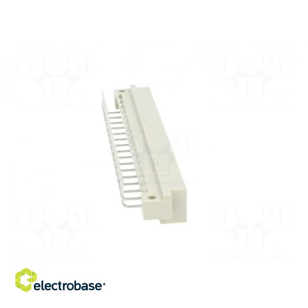 Socket | DIN 41612 | type C | male | PIN: 32 | THT | angled 90° | 2A image 7