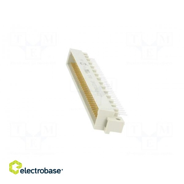 Socket | DIN 41612 | type C | male | PIN: 64 | a+c | THT | straight | 2A image 3