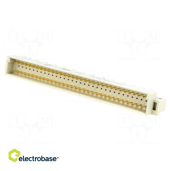 Socket | DIN 41612 | type C | male | PIN: 64 | a+c | THT | straight | 2A image 1