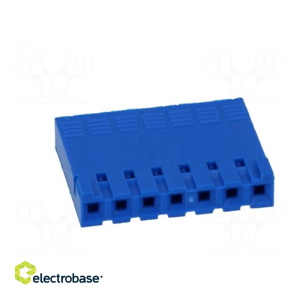 Plug | wire-board | female | PIN: 7 | w/o contacts | 2.54mm | for cable image 5
