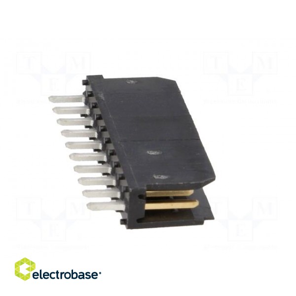 Socket | wire-board | male | PIN: 10 | 2.54mm | THT | DUBOX | 3A | straight image 7