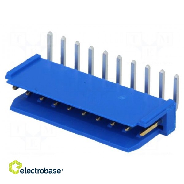 Socket | wire-board | male | PIN: 10 | 2.54mm | THT | Dubox® | 3A | FCI image 1