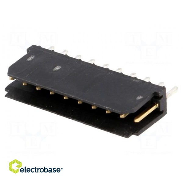 Socket | wire-board | male | PIN: 10 | 2.54mm | THT | Dubox® | 3A | straight image 1