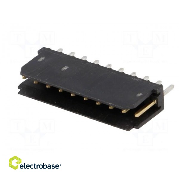 Socket | wire-board | male | PIN: 10 | 2.54mm | THT | Dubox® | 3A | straight image 2