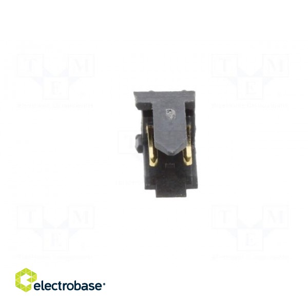 Socket | wire-board | male | PIN: 2 | 2.54mm | THT | DUBOX | 3A | gold-plated image 9