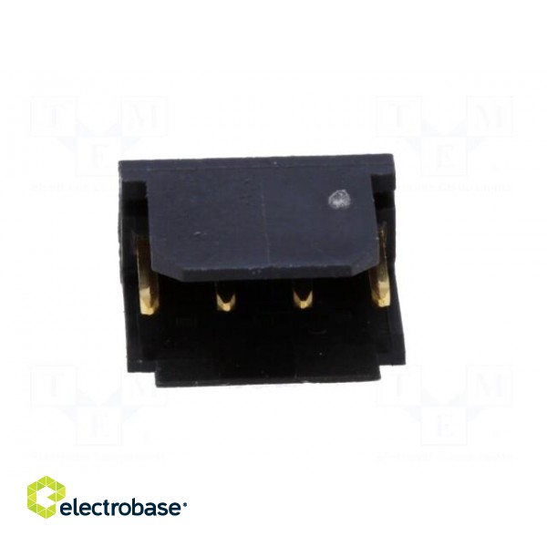 Socket | wire-board | male | PIN: 4 | 2.54mm | THT | DUBOX | 3A | gold-plated image 9