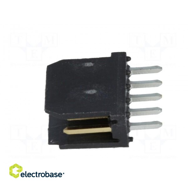 Socket | wire-board | male | PIN: 5 | 2.54mm | THT | DUBOX | 3A | gold-plated фото 3