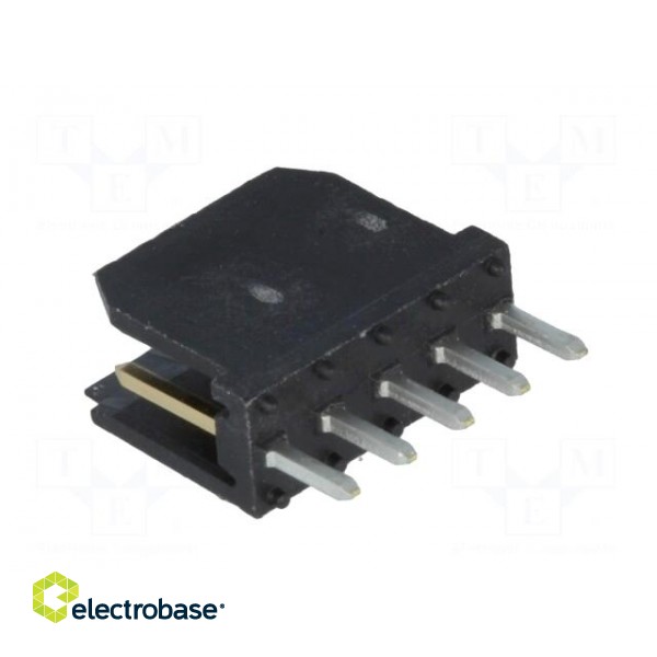 Socket | wire-board | male | PIN: 5 | 2.54mm | THT | DUBOX | 3A | gold-plated image 4