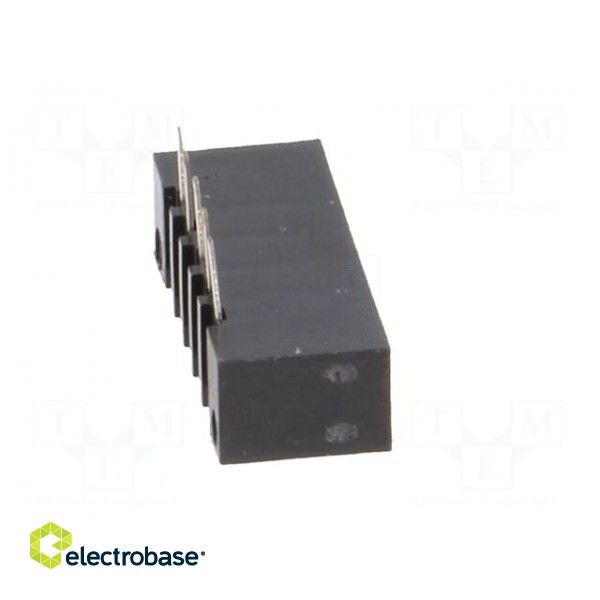 Connector: FFC (FPC) | angled 90° | PIN: 5 | NON-ZIF | THT | tinned | 20mΩ image 7