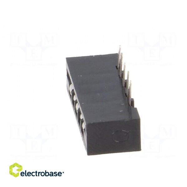 Connector: FFC (FPC) | angled 90° | PIN: 5 | NON-ZIF | THT | tinned | 20mΩ image 3