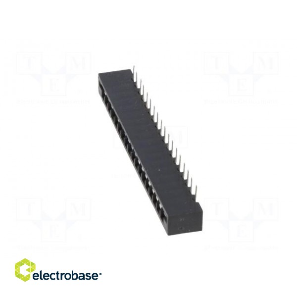 Connector: FFC (FPC) | angled 90° | PIN: 18 | NON-ZIF | THT | tinned image 3