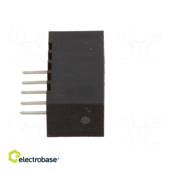 Connector: FFC/FPC | straight | PIN: 5 | Non-ZIF | THT | tinned | 20mΩ image 7
