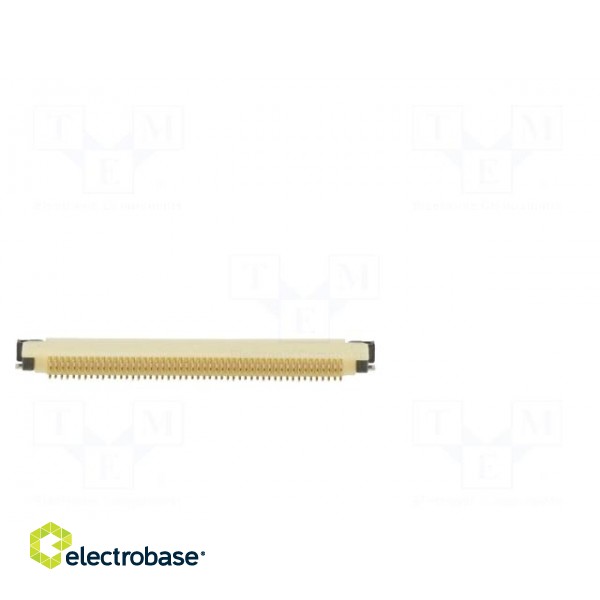 Connector: FFC/FPC | horizontal | PIN: 50 | top contacts,ZIF | SMT | OPU image 5