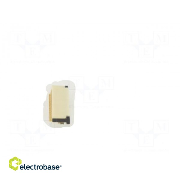 Connector: FFC/FPC | horizontal | PIN: 50 | top contacts,ZIF | SMT | OPU image 7