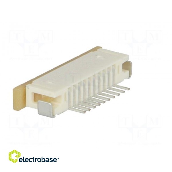 Connector: FFC (FPC) | horizontal | PIN: 10 | ZIF,bottom contacts фото 4