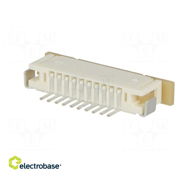 Connector: FFC (FPC) | horizontal | PIN: 10 | ZIF,bottom contacts фото 6