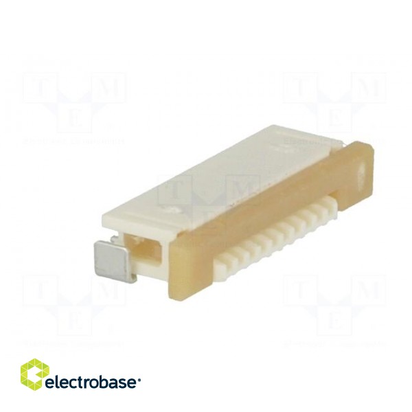 Connector: FFC (FPC) | horizontal | PIN: 10 | ZIF,bottom contacts фото 8