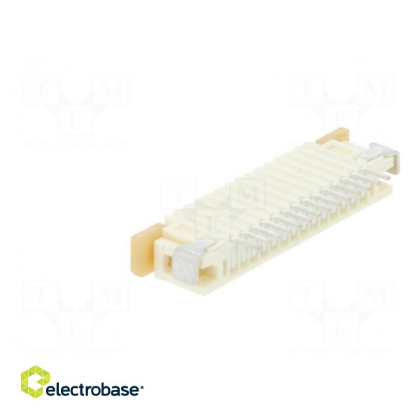 Connector: FFC (FPC) | horizontal | PIN: 14 | ZIF,bottom contacts фото 4
