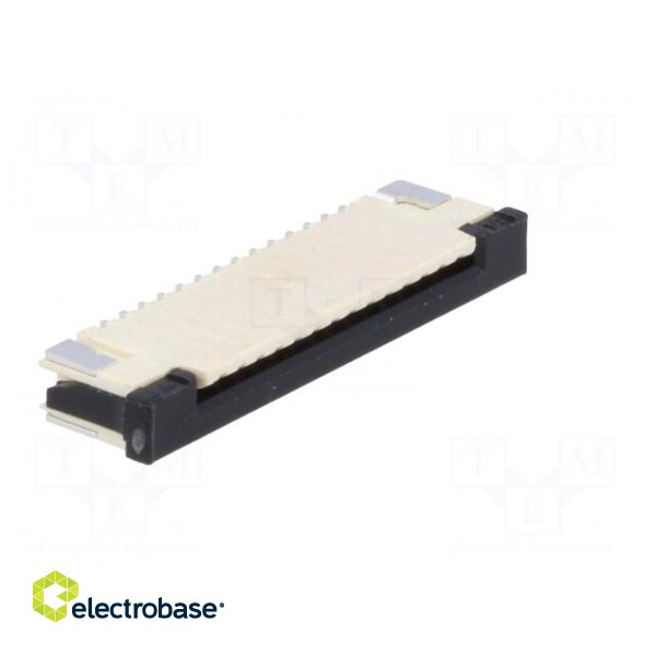 Connector: FFC (FPC) | horizontal | PIN: 14 | ZIF,top contacts | SMT фото 8