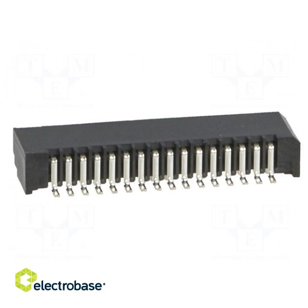 Connector: FFC (FPC) | horizontal | PIN: 16 | NON-ZIF | SMT | 0.5A | 1mm фото 5