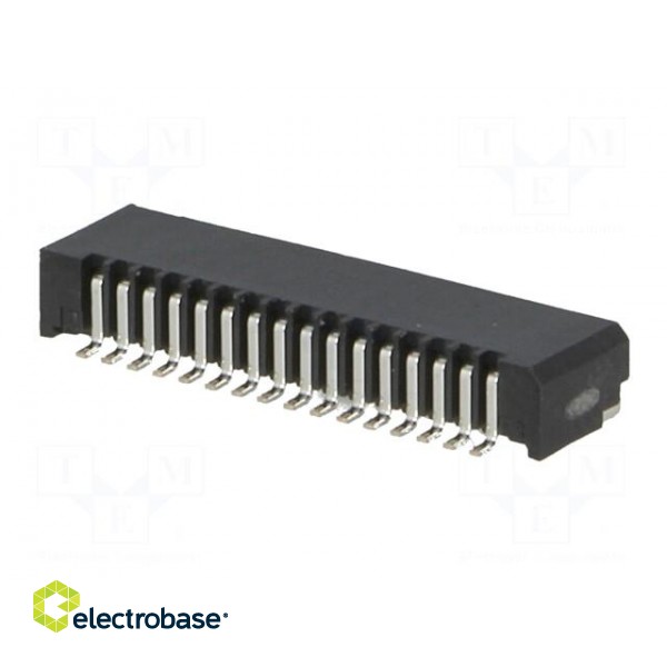 Connector: FFC (FPC) | horizontal | PIN: 16 | NON-ZIF | SMT | 0.5A | 1mm фото 6