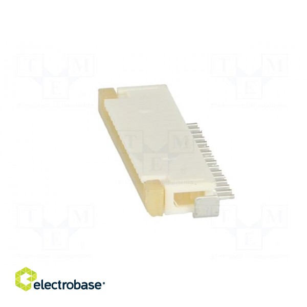 Connector: FFC (FPC) | horizontal | PIN: 16 | ZIF,top contacts | SMT image 3