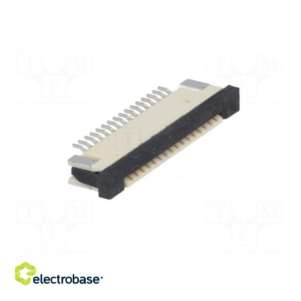 Connector: FFC (FPC) | horizontal | PIN: 16 | ZIF,top contacts | SMT image 8
