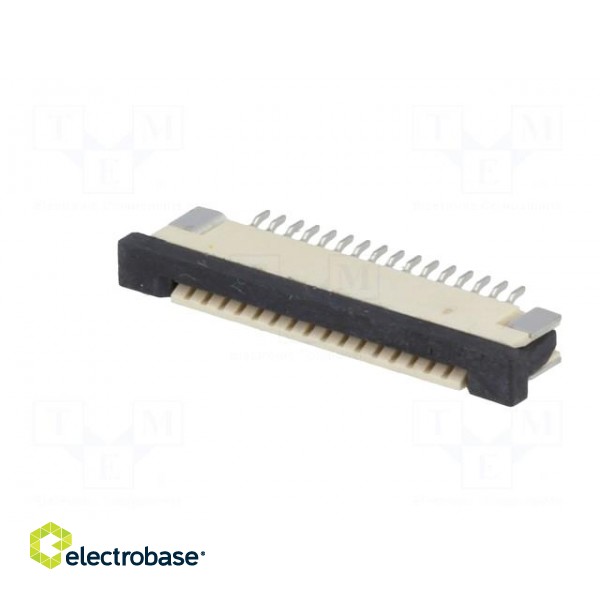 Connector: FFC/FPC | horizontal | PIN: 16 | top contacts,ZIF | SMT image 5