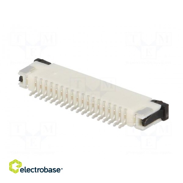 Connector: FFC/FPC | horizontal | PIN: 18 | top contacts,ZIF | SMT image 6