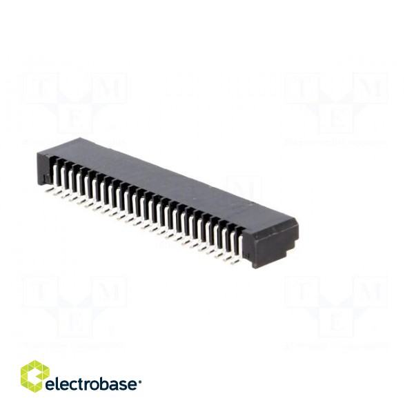 Connector: FFC (FPC) | horizontal | PIN: 24 | NON-ZIF | SMT | 0.5A | 1mm фото 6