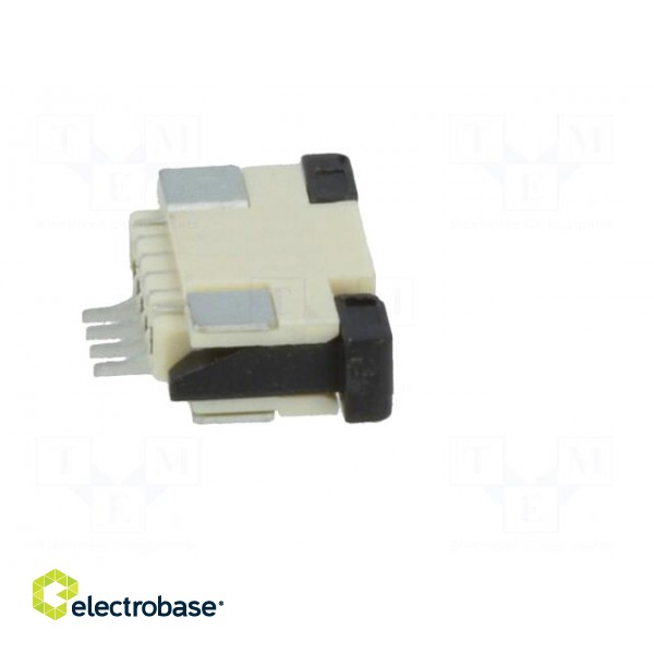 Connector: FFC (FPC) | horizontal | PIN: 4 | ZIF,bottom contacts | SMT image 7