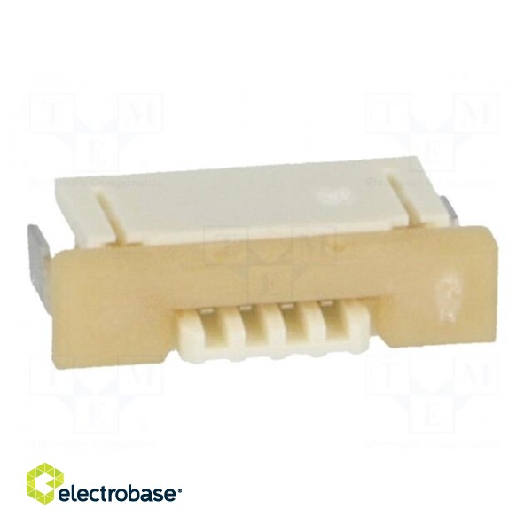 Connector: FFC/FPC | horizontal | PIN: 4 | bottom contacts,ZIF | SMT фото 9