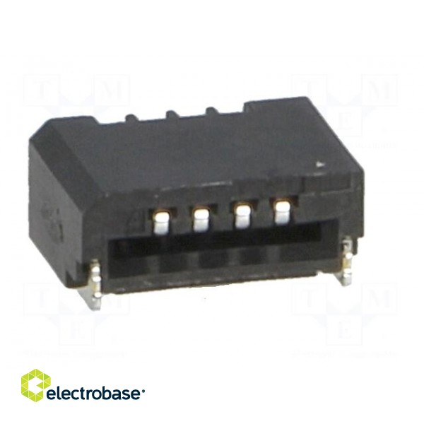Connector: FFC (FPC) | horizontal | PIN: 4 | NON-ZIF | SMT | 0.5A | 1mm image 9