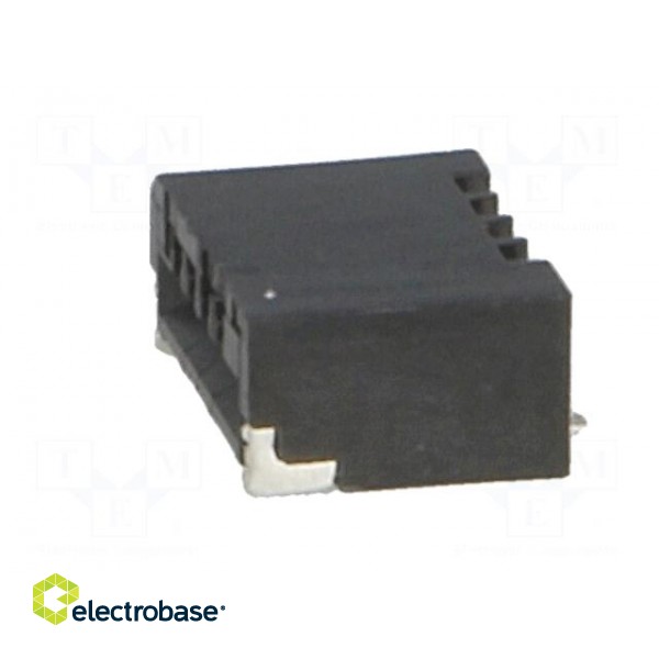 Connector: FFC/FPC | horizontal | PIN: 4 | Non-ZIF | SMT | 0.5A | -25÷85°C image 3