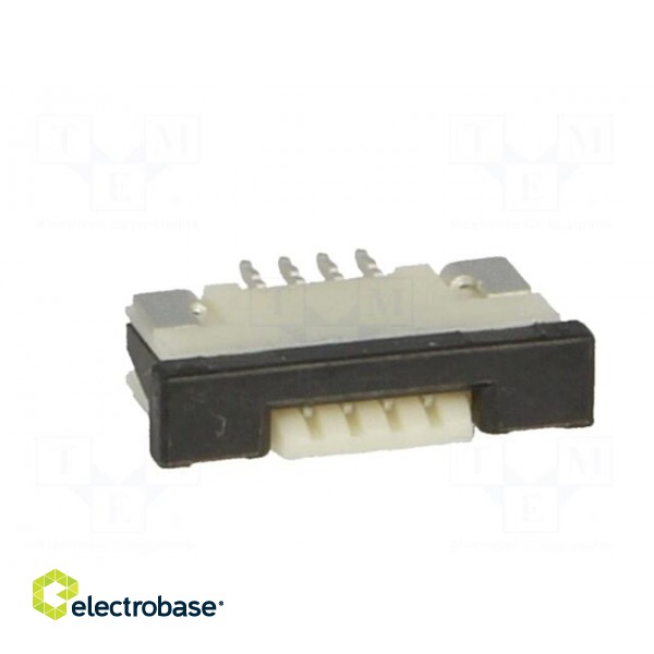 Connector: FFC/FPC | horizontal | PIN: 4 | top contacts,ZIF | SMT | 0.5A фото 9