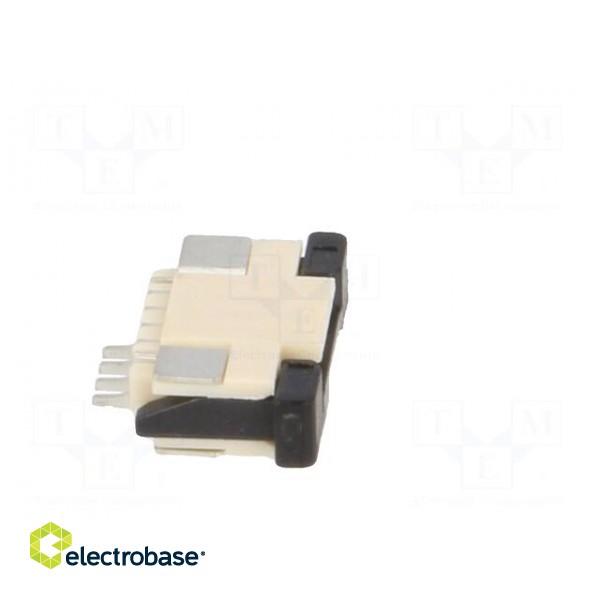 Connector: FFC (FPC) | horizontal | PIN: 4 | ZIF,top contacts | SMT фото 7