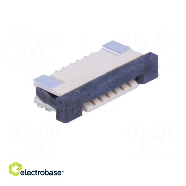 Connector: FFC/FPC | horizontal | PIN: 6 | ZIF | SMT | tinned | 30mΩ | 1mm image 8
