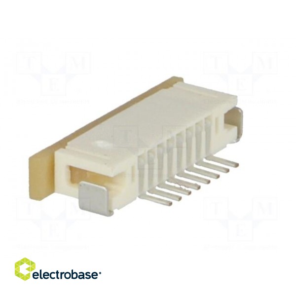 Connector: FFC (FPC) | horizontal | PIN: 8 | ZIF,bottom contacts | SMT фото 4