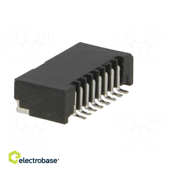 Connector: FFC (FPC) | horizontal | PIN: 8 | NON-ZIF | SMT | 0.5A | 1mm фото 4