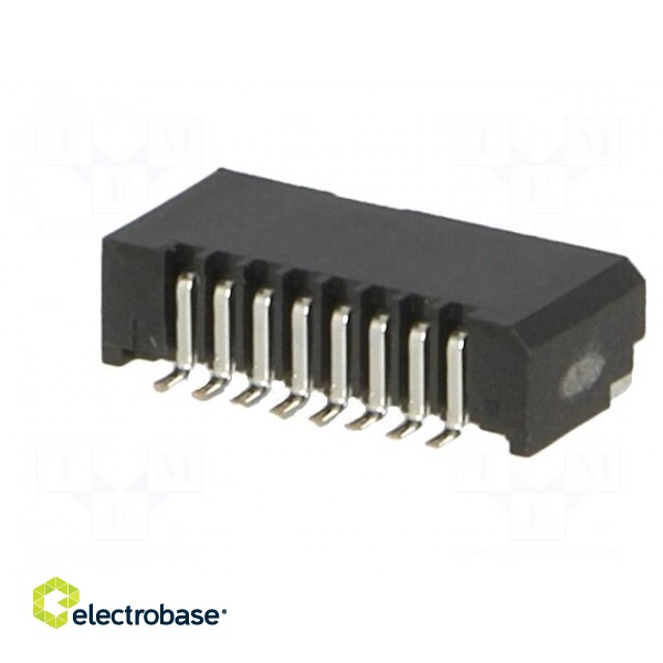 Connector: FFC (FPC) | horizontal | PIN: 8 | NON-ZIF | SMT | 0.5A | 1mm фото 6