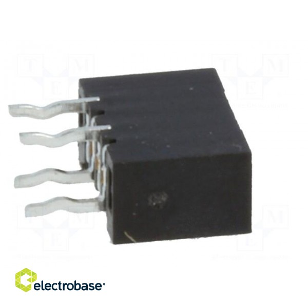 Connector: FFC (FPC) | straight | PIN: 4 | NON-ZIF | THT | tinned | 20mΩ paveikslėlis 7