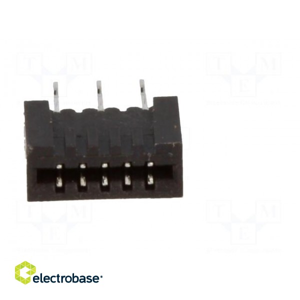 Connector: FFC (FPC) | straight | PIN: 5 | NON-ZIF | THT | tinned | 20mΩ paveikslėlis 9