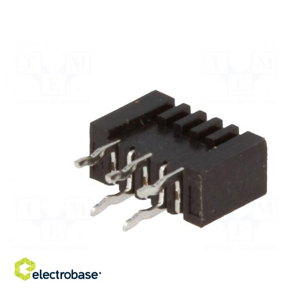 Connector: FFC (FPC) | straight | PIN: 5 | NON-ZIF | THT | tinned | 20mΩ paveikslėlis 6