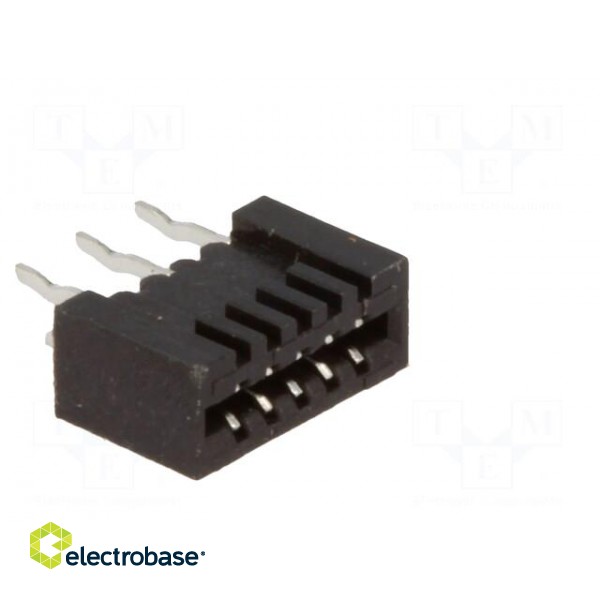 Connector: FFC (FPC) | straight | PIN: 5 | NON-ZIF | THT | tinned | 20mΩ image 8