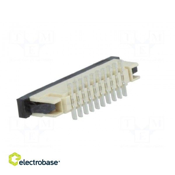 Connector: FFC/FPC | vertical | PIN: 10 | ZIF | SMT | 0.5A | 30mΩ | -40÷85°C image 4