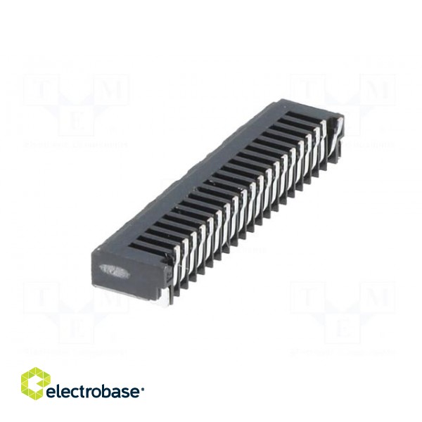 Connector: FFC (FPC) | vertical | PIN: 20 | NON-ZIF | SMT | 0.5A | 1mm | 50V image 4