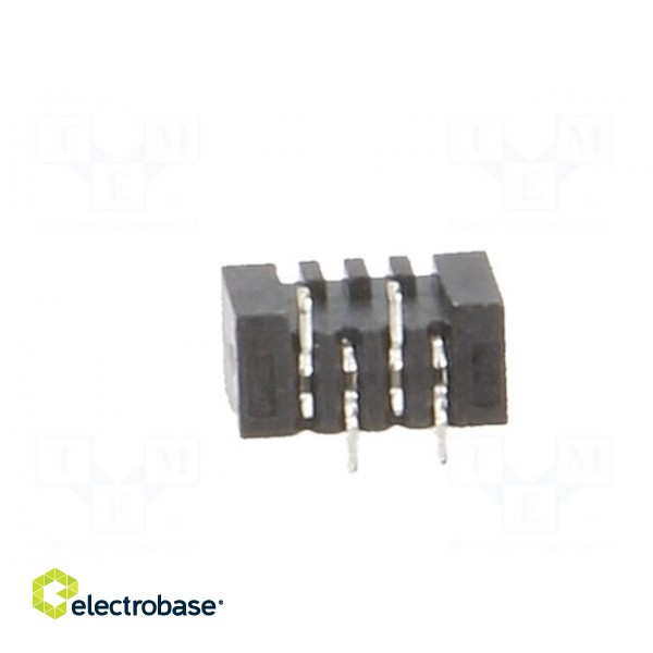 Connector: FFC (FPC) | vertical | PIN: 4 | NON-ZIF | SMT | tinned | 20mΩ image 5