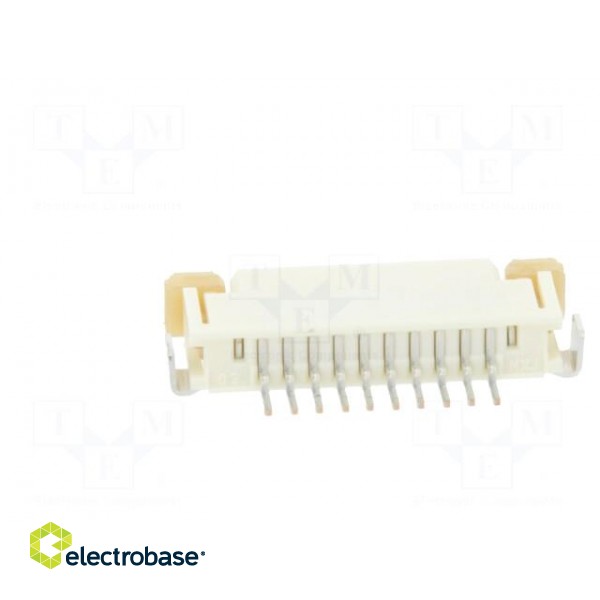 Connector: FFC (FPC) | horizontal | PIN: 10 | ZIF,top contacts | SMT image 5